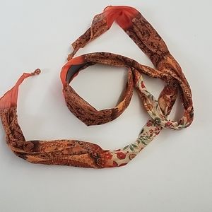 Vintage Orange Headband